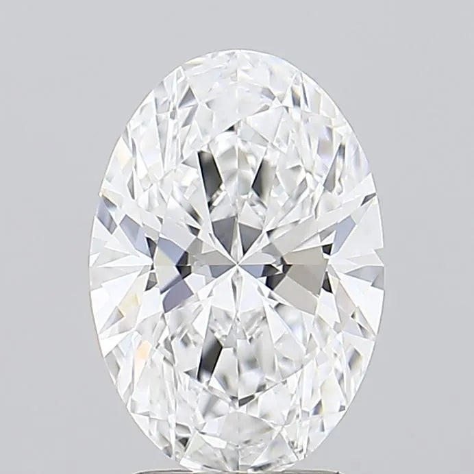 1.67ct Oval Lab Grown Diamond (Colour D, Clarity IF, IGI Certified)