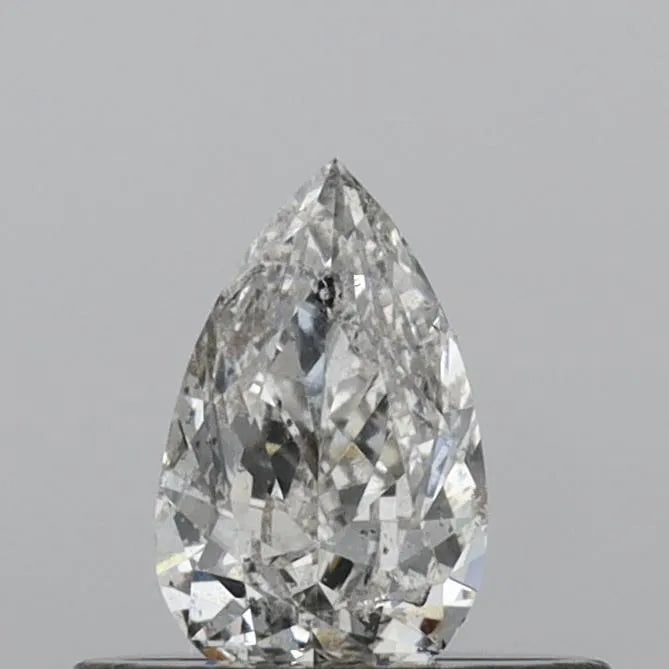 0.32ct Pear Natural Diamond (Colour F, Clarity SI2, HRD Certified)