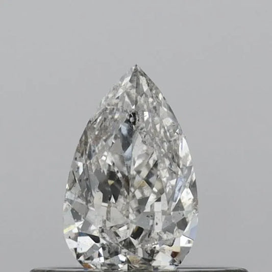 0.32ct Pear Natural Diamond (Colour F, Clarity SI2, HRD Certified)
