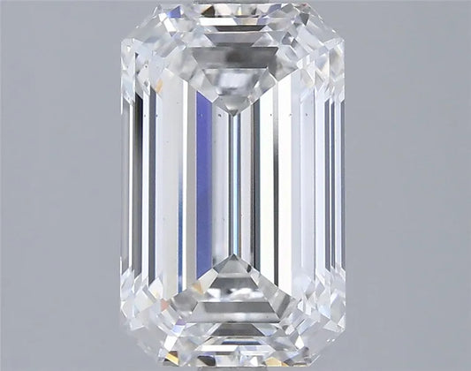 2.50ct Emerald Lab Grown Diamond (Colour F, Clarity VS1, IGI Certified)