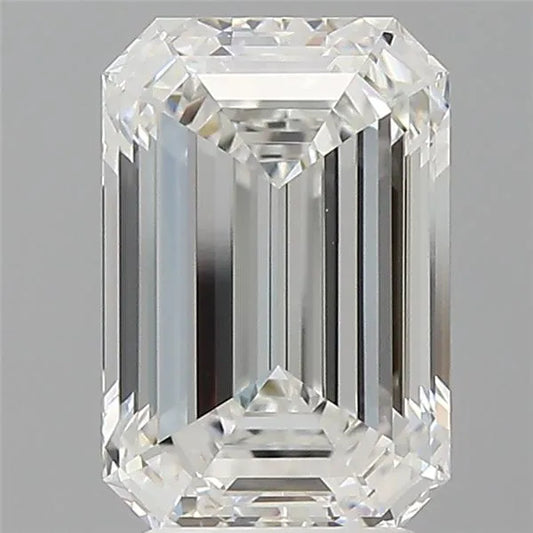 3.10ct Emerald Lab Grown Diamond (Colour E, Clarity VVS2, IGI Certified)