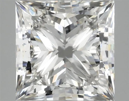 4.46ct Princess Lab Grown Diamond (Colour G, Clarity VS2, IGI Certified)