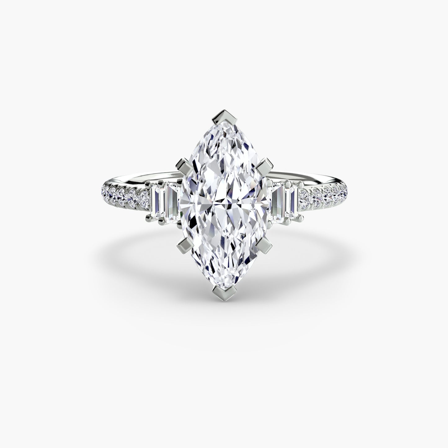 Solitaire with Pavé 4