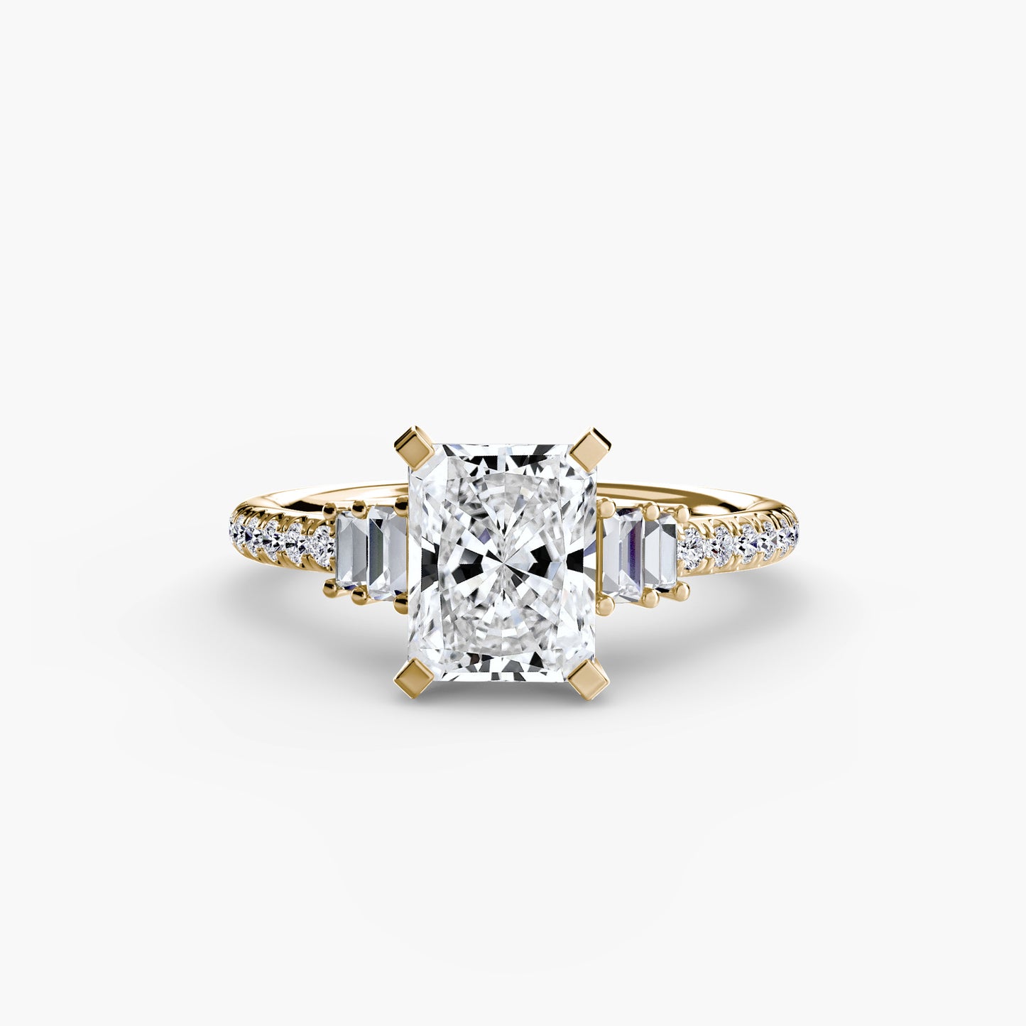 Solitaire with Pavé 4